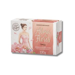 Sabonete em Barra Floral Rosé Alma de Flores 130g