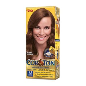 Tintura Cor&Ton Marrom Dourado 7.7 180g