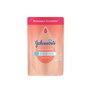 Sabonete Líquido Refil Glicerina da Cabeça aos Pés Johnson's Baby 380ml