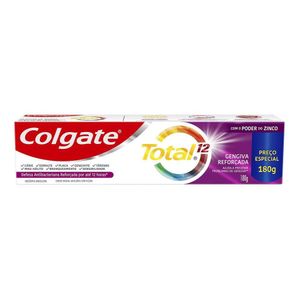 Creme Dental Colgate Total 12 Gengiva Reforçada 180g