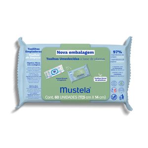 Mustela Toalhas Umedecidas à Base de Plantas 60x1