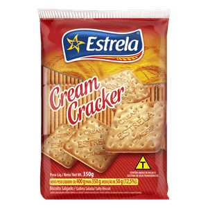 Biscoito Estrela Cream Cracker 350g