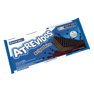 Biscoito Itamaraty Wafer Atrevidos Brigadeiro 80g