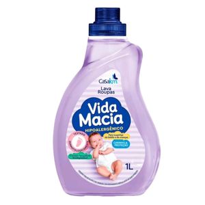 Lava Roupas Líquido Vida Macia Carinho e Proteção 1 L