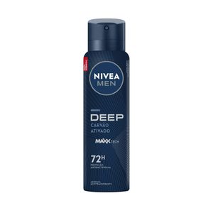 Desodorante Antitranspirante Aerosol Nivea Man Deep Original 150ml