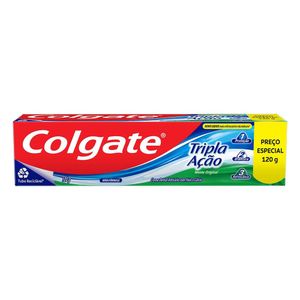 Creme Dental Colgate Tripla Ação Menta 120g