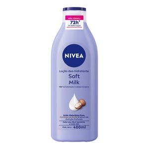 Loção Hidratante Nivea Desodorante Soft Milk 400ml