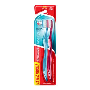 Escova Dental Fine Tip Macia Dental Clean Leve 2 Unidades e Pague 1