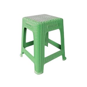 Banqueta Plástica Rattan Topplast Verde