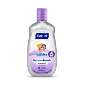 Sabonete Líquido Glicerina Xuxinha Sem Corante 210ml