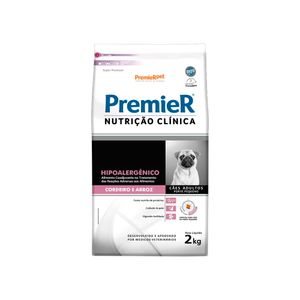 Ração Premier Nutrição Clínica Hipoalergênico Para Cães De Pequeno Porte Cordeiro E Arroz 2kg