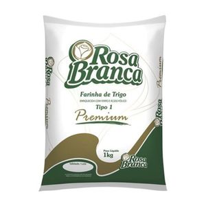 Farinha de Trigo Premium Rosa Branca 1kg