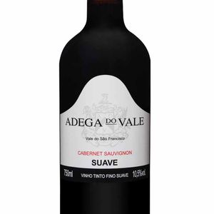 Vinho Tinto Nacional Adega Do Vale Cab Sauvignon Suave