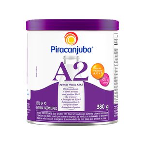 Leite Em Pó Instantâneo Tipo A2 Integral Piracanjuba Lata 380g