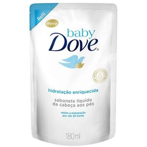 Sabonete Líquido Baby Dove Refil 180ml