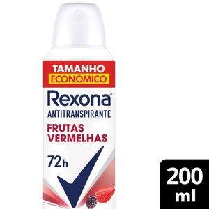 Desodorante Antitranspirante Aerosol Rexona Frutas Vermelhas 200ml