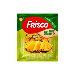 Refresco em Pó de Abacaxi Frisco 18g