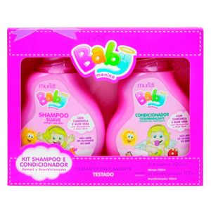 Kit Baby Infantil Menina Shampoo + Condicionador