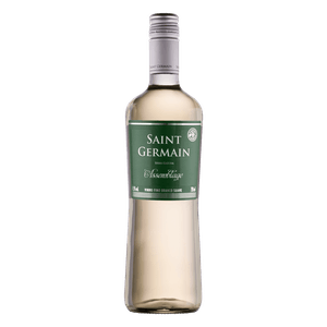 Vinho Brasileiro Branco Suave Assemblage Saint Germain Moscato Trebbiano Serra Gaúcha Garrafa