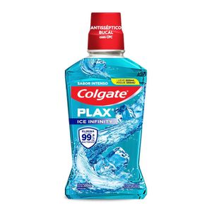 Enxaguante Bucal Refrescância Colgate Plax Ice Infinity 500mL Leve 500ml Pague 350ml