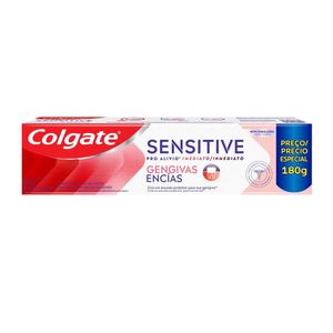 Creme Dental Para Sensibilidade Colgate Sensitive Pro Alivio Imediato Gengivas 180g Preço Especial