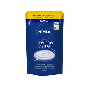 Sabonete Líquido Nivea Refil Creme Care 200ml