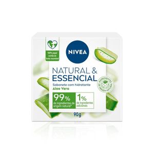 Sabonete em Barra Nivea Natural & Essencial Aloe e Vera 90g