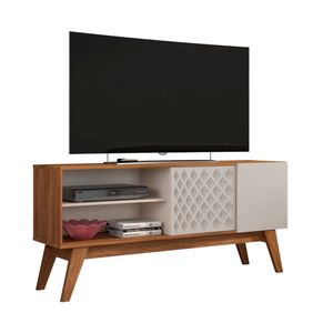 Rack para TV até 60'' Premium Frade Matte/Off White