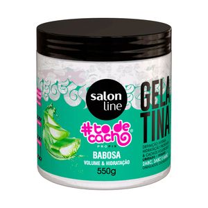 Creme de Tratamento Salon Line Cachos Gelatina Babosa 550g