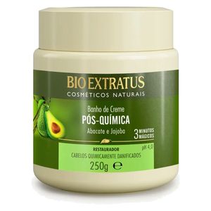 Banho de Creme Pós Química Restaurador Abacate e Jojoba