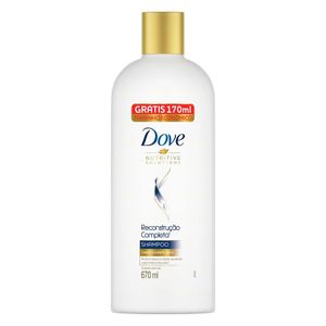 Shampoo Reconstrução Completa Dove Leve 670ml Pague 500ml