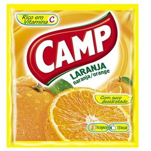 Refresco em Pó de Laranja Camp 15g