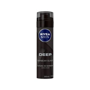 Espuma de Barbear Nivea Men Deep 200ml