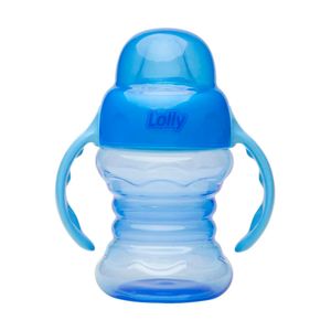 Copo Clean com Bico Silicone Azul Lolly 150ml