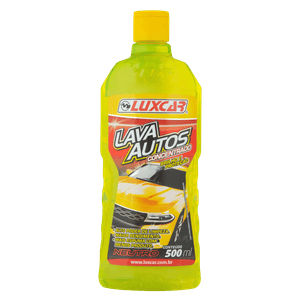 Lava Autos Concentrado Neutro Brilho e Proteção Luxcar Frasco 500ml