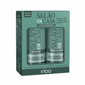 Kit Shampoo+Condicionador Cachos Definidos Eico