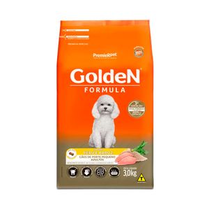 Ração Golden Sabor Peru para Cães Adultos Mini Bits Porte Pequeno