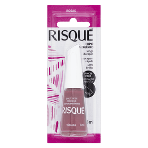 Esmalte Cremoso Tâmara Risqué Rosas