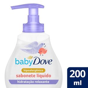 Sabonete Liquido de Glicerina Baby Dove Hora de Dormir 200ml