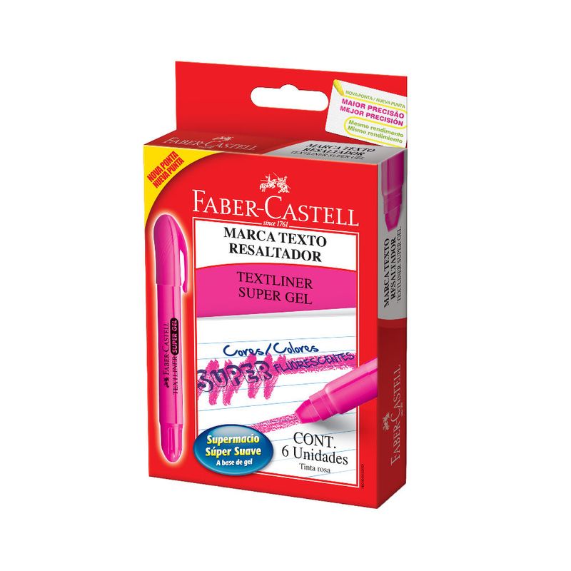 marca-texto-f-cast-gel-rosa-6x1