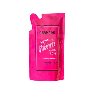 Refil Sabonete Líquido Granado Rosa Glicerina Sachê 300ml