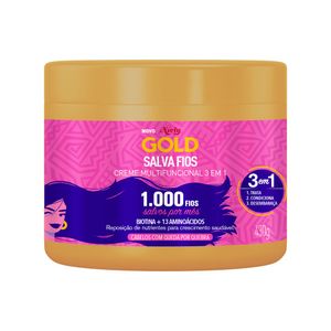 Creme De Tratamento Niely Gold Salva Fios 430G