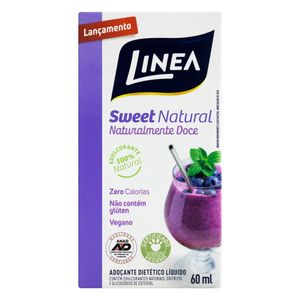 Adoçante Líquido Sweet Natural Linea 60ml