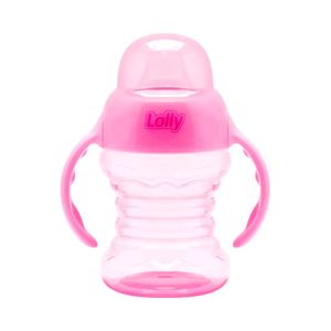 Copo Clean com Bico Silicone Rosa Lolly 150ml