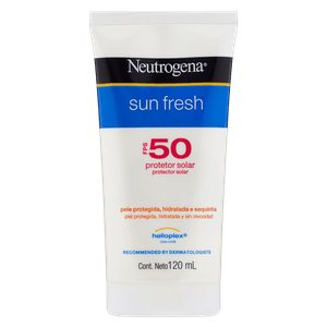 Protetor Solar FPS 50 Neutrogena Sun Fresh Bisnaga