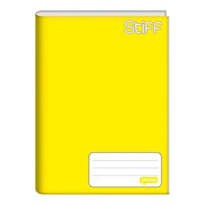 Caderno Brochura Capa Dura  Pequeno  48 Folhas  Amarelo