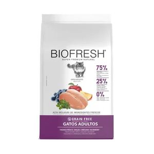 Ração Biofresh para Gatos Adultos Sabor Frango 7,5Kg