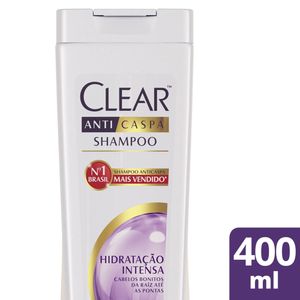 Shampoo Anticaspa Clear Women Hidratação Intensa 400ml