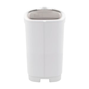 Tanquinho Mueller Family Lite Semiautomático Dispenser Duplo E Timer Branco 10kg