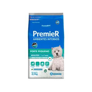 Ração Premier Para Cães Adultos Frango e Salmão 2,5Kg